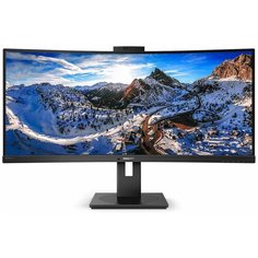 Монитор Philips 346P1CRH 34", черный