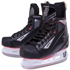 Хоккейные коньки ICE BLADE Revo X7.0 черный/красный р. 36
