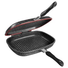 Сковорода двойная LARA RIO LR02-222 32 см, черный