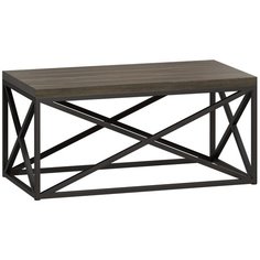 Столик журнальный Loftyhome Бервин 6, ДхШ: 96 х 50 см, серый