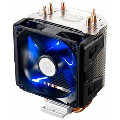 Кулер для процессора Cooler Master Hyper 103 серебристый/черный/синяя подсветка