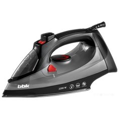 Утюг BBK ISE-2202 черный/серый