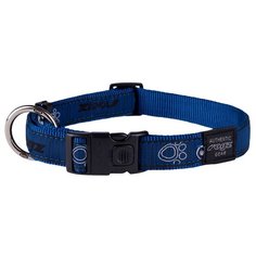 Ошейник Rogz Fancy Dress XL (HB02) 43-70 см navy paw