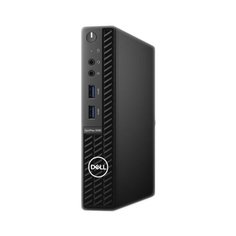 Настольный компьютер DELL Optiplex 3080 Micro (3080-6674) Micro-Tower/Intel Core i5-10500T/8 ГБ/256 ГБ SSD/Intel UHD Graphics 630/Windows 10 Pro черный