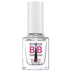 DIVAGE верхнее покрытие BB Nail Cure Gloss Up 12 мл прозрачный