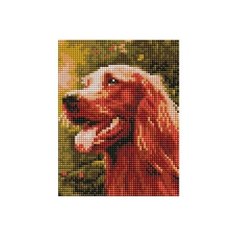 Алмазная мозаика 17х22 см (AC17003) Рыжий кот