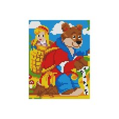 Алмазная мозаика 17x22 см (AC17013) Рыжий кот