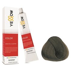 Yellow Color Крем-краска, 7.11 Medium intense ash blonde, 100 мл