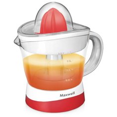 Соковыжималка Maxwell MW-1109, белый/красный