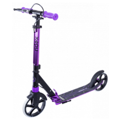 Городской самокат Ridex Sigma, черный/фиолетовый