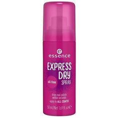 Essence верхнее покрытие Express Dry Spray 50 мл прозрачный