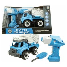 Конструктор 1 TOY Сити Сервис Т16968 Мусоровоз