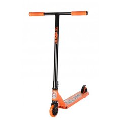 Трюковой самокат Ateox Jump, черный/оранжевый
