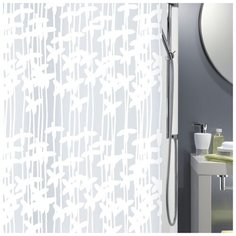 Штора для ванной Spirella Sarong 180x200 белый