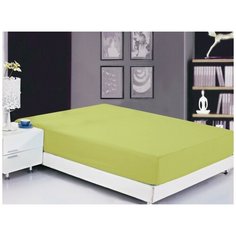 PRC-R-13 Простынь сатин на резинке Вальтери 180x200 Valtery