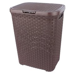 Violet Корзина для белья Ротанг 44х35х56 см коричневый