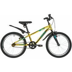 Подростковый горный (MTB) велосипед Novatrack Prime 20 Al V (2020) металлик gold (требует финальной сборки)