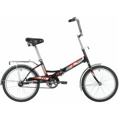 Подростковый городской велосипед Novatrack TG-20 Classic 301 (2020) черный (требует финальной сборки)