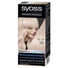 Syoss Color Стойкая крем-краска для волос, 10-53 розовое золото