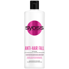 Syoss бальзам Anti-hair Fall Fiber Resist для тонких волос склонных к выпадению, 450 мл