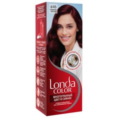 Londa стойкая крем-краска для волос Многогранный цвет и сияние, 6/45 (45) гранатово-красный