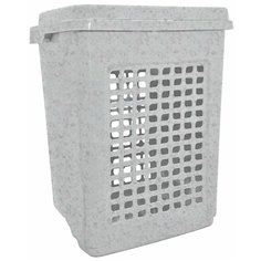 BranQ Корзина для белья 65 л мраморный