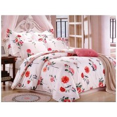 Постельное белье Семейное Вальтери CL-196, Сатин, 70x70-2 шт Valtery