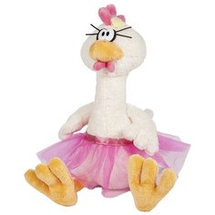 Мягкая игрушка Maxitoys Курочка Балерина 39 см