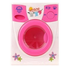 Стиральная машина Наша игрушка Beauty washer 2027 белый/розовый