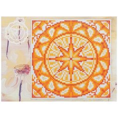 Кристальная мозаика (алмазная вышивка) "ФРЕЯ" ALVR-02 050 "Манипура" 18 х 24 см