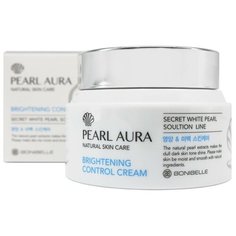 Bonibelle Pearl Aura Brightening Control Cream Крем для сияния кожи лица с экстрактом жемчуга, 80 мл