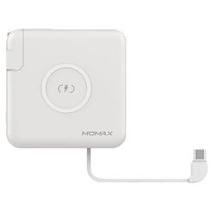 Аккумулятор MOMAX Q.Power Plug Wireless (Type-C), белый
