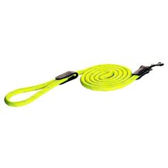 Поводок для собак Rogz Rope Long Fixed Lead желтый 1.8 м 12 мм