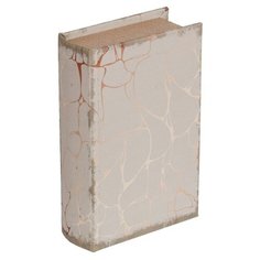 Gamma Шкатулка-книга Мраморный стиль BBK-01 №092 бежевый