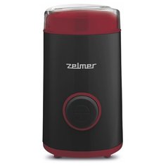 Кофемолка Zelmer ZCG7325 / ZCG7325B, черный/красный