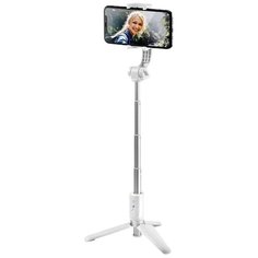 Электрический стабилизатор для смартфона MOMAX Selfie Stable KM13 белый
