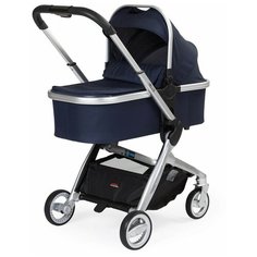 Универсальная коляска Mr Sandman Helle GS (2 в 1), синий, цвет шасси: серебристый