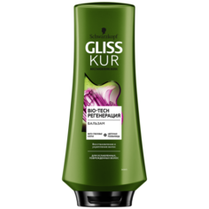 Gliss Kur бальзам Bio-tech Регенерация, 360 мл