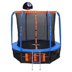 Каркасный батут ECOS BS-13FT-3 396х396х259 см черный