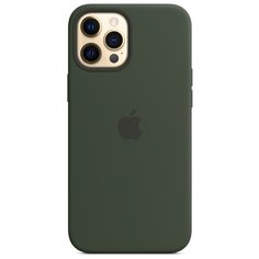 Чехол-накладка Apple MagSafe силиконовый для iPhone 12 Pro Max кипрский зелёный