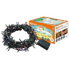 Гирлянда TDM ЕLECTRIC 500 см, СГ100 5, 100 ламп, разноцветные диоды/зеленый провод