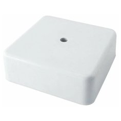 Распределительная коробка TDM ЕLECTRIC SQ1401-0205 наружный монтаж 75x75 мм белый