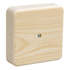 Распределительная коробка TDM ЕLECTRIC SQ1401-0405 наружный монтаж 75x75 мм сосна