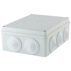 Распределительная коробка TDM ЕLECTRIC SQ1401-1243 наружный монтаж 190x140 мм серый