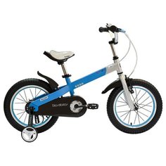 Детский велосипед Royal Baby RB12-16 Buttons 12 Alloy голубой (требует финальной сборки)