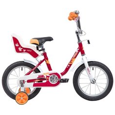 Детский велосипед Novatrack Maple 14 (2019) красный (требует финальной сборки)