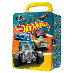 Кейс Mattel Hot Wheels для хранения 18 машинок бирюзовый