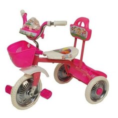 Трехколесный велосипед Kinder Музыкальный T002, розовый