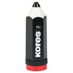 Точилка Kores Карандаш с контейнером, цвет ассорти 35811