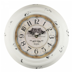 Часы настенные кварцевые Aviere 25617 молочный